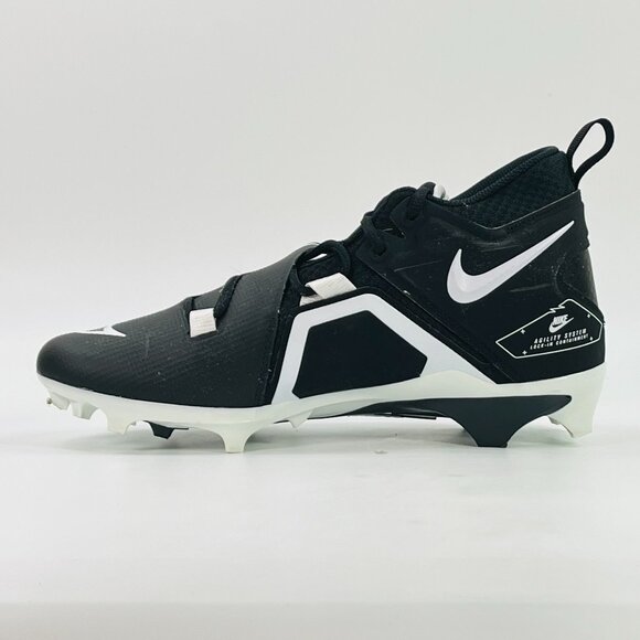 Nike Alpha Menace Pro 3 \'Black White\' CT6649-001 Football size 11 READ main image 6